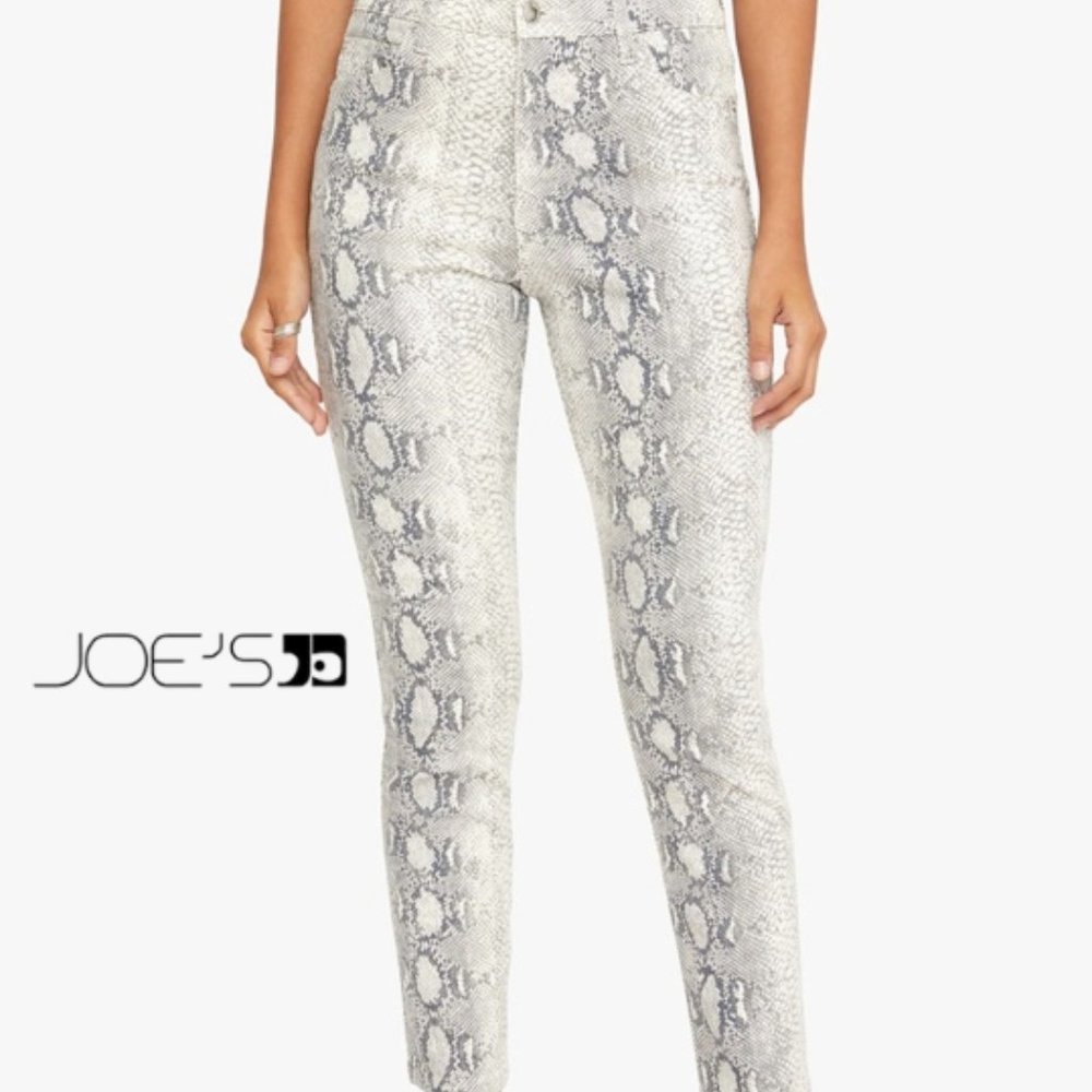 JOE'S JEANS HIGH RISE CIGARETTE STRAIGHT LEG ANKLE